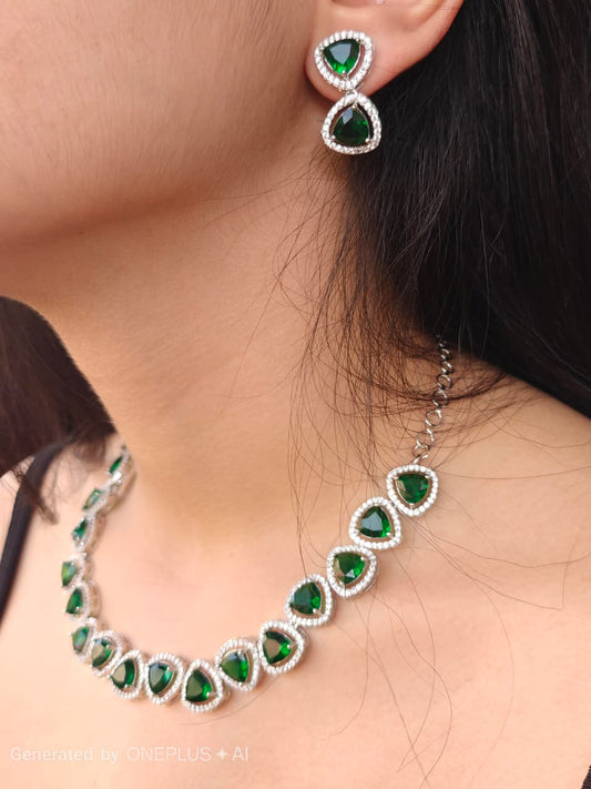 Seraphina Green Elegance Set