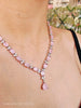 Blush Pink Designer Necklace Set