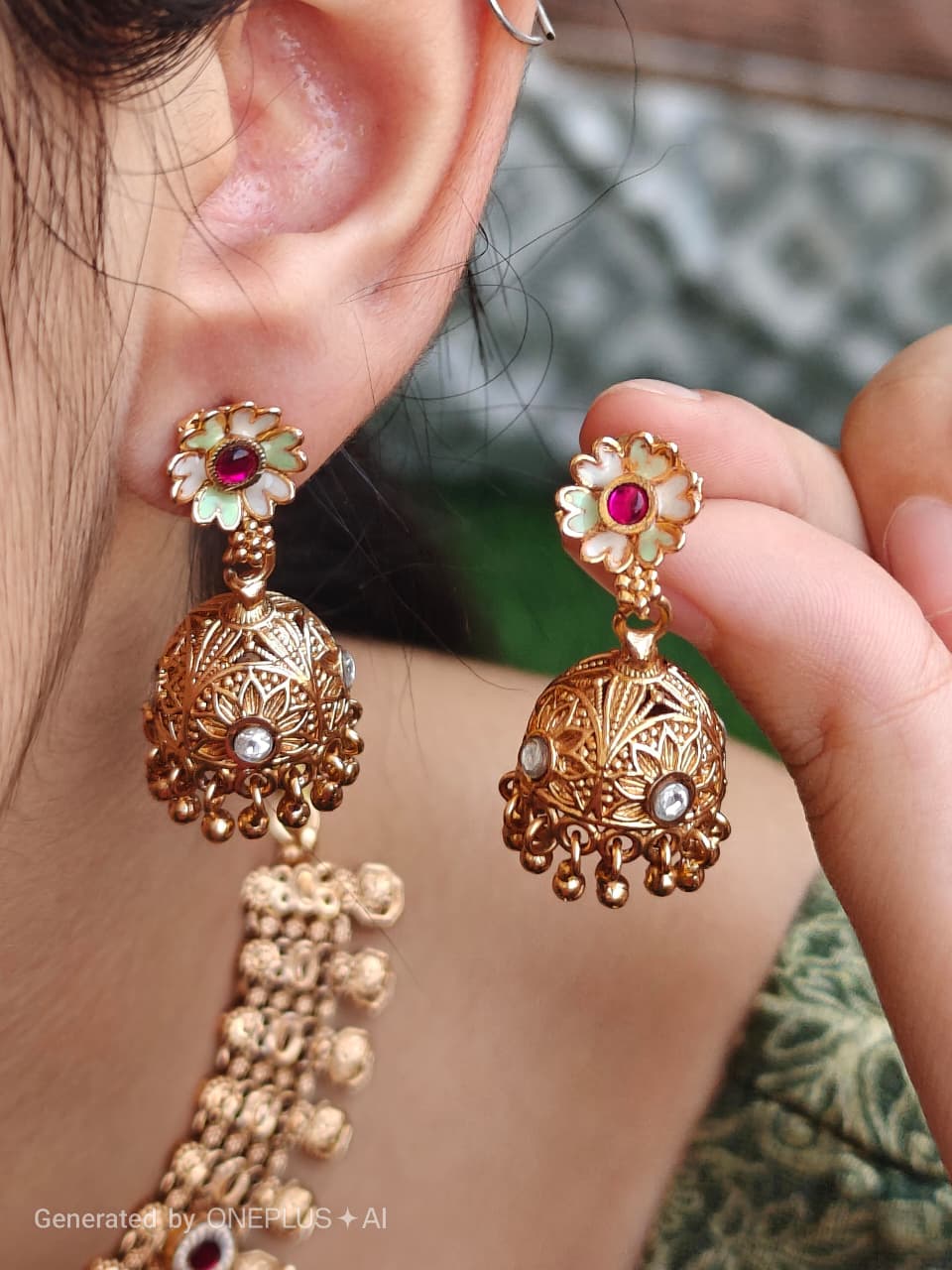 rajsi heritage necklace set