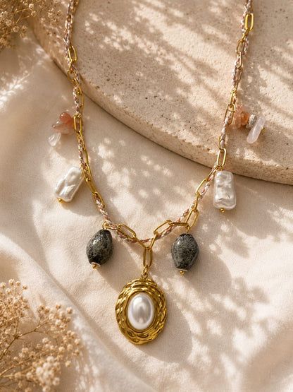 Seaside Whimsy Charm Necklace