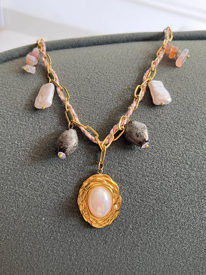 Seaside Whimsy Charm Necklace