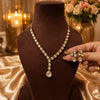 Regal Radiance Gold-Tone Polki Jewelry Set