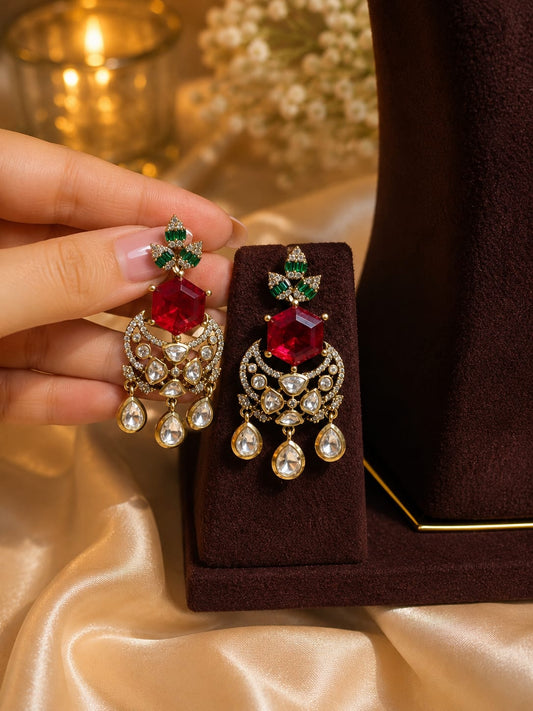 Noor Polki  Choker Necklace Set