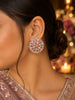 Petal Crystal Statement Studs