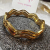 Golden bangles set