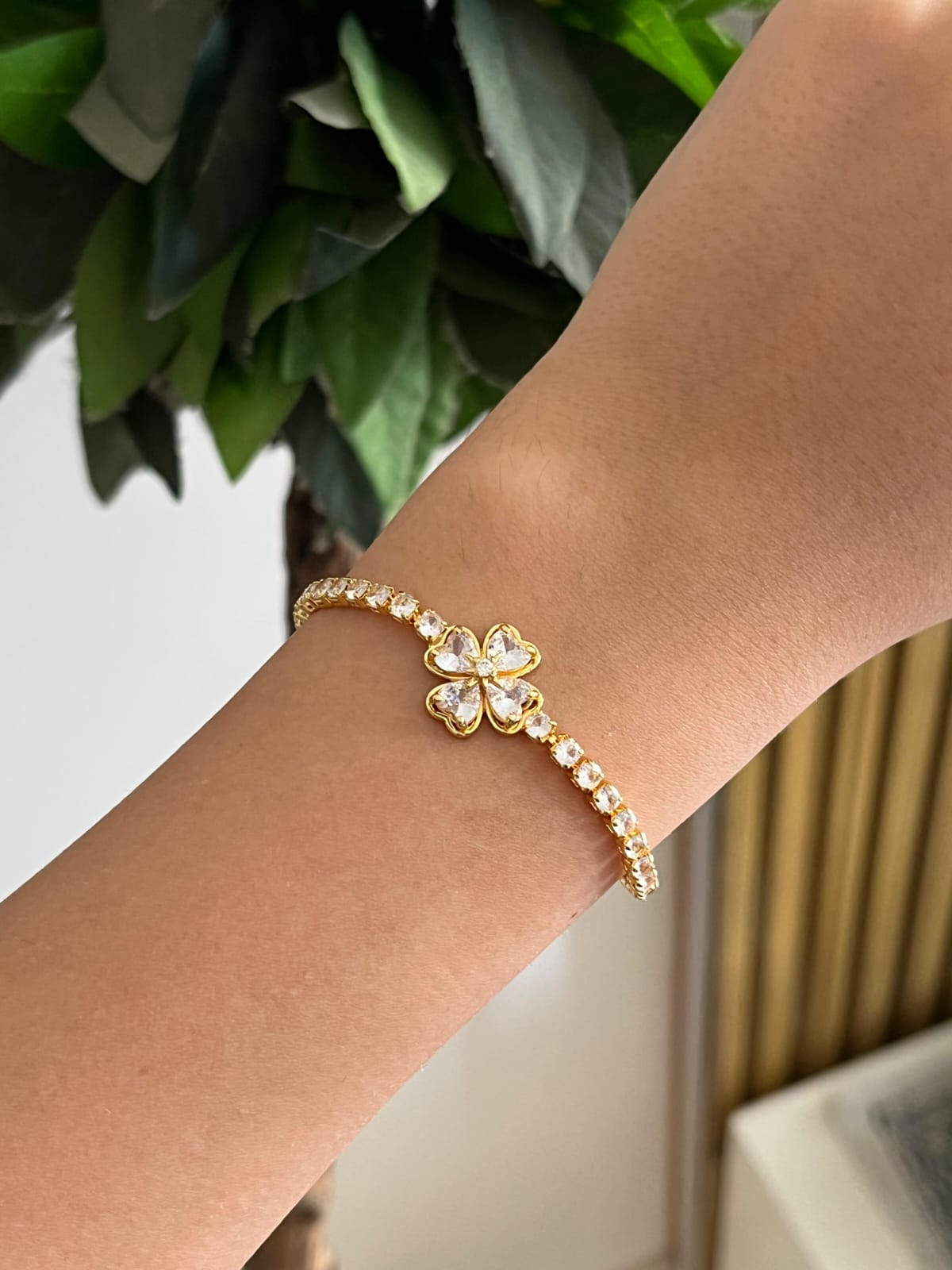 Blossom Gleam Tennis Bracelet