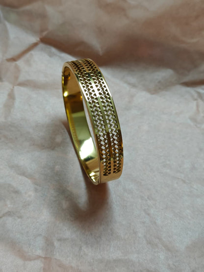 Gold Plated Signature Bracelet