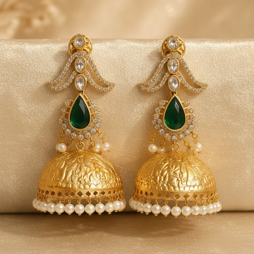 nazakat jhumkas