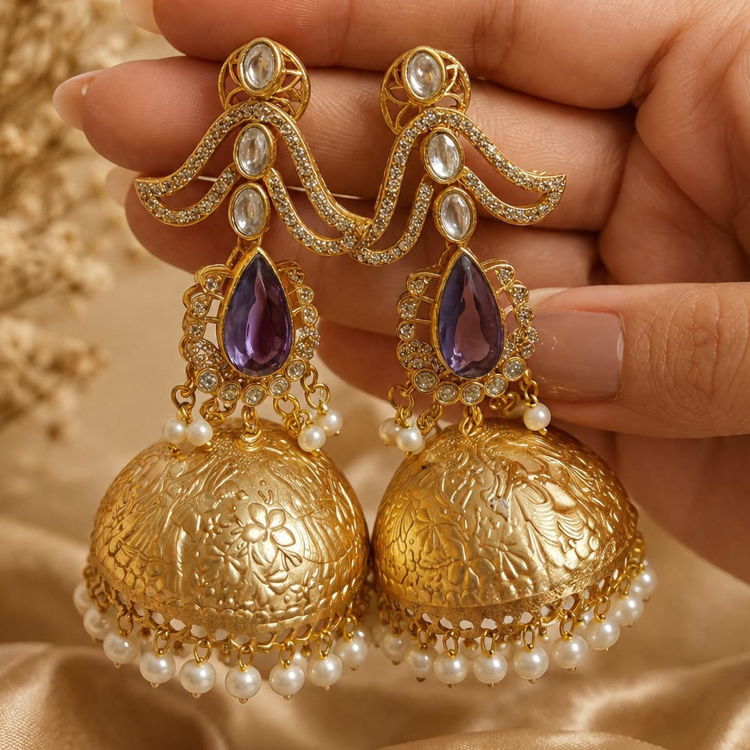 nazakat jhumkas