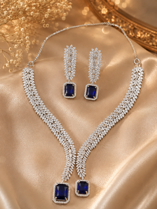 Midnight Sapphire Luxe Necklace Set