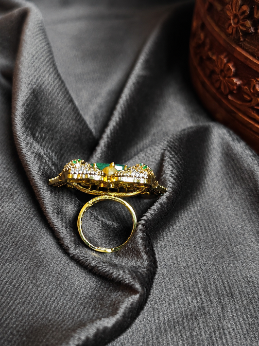 Celeste Twin Bird Ring