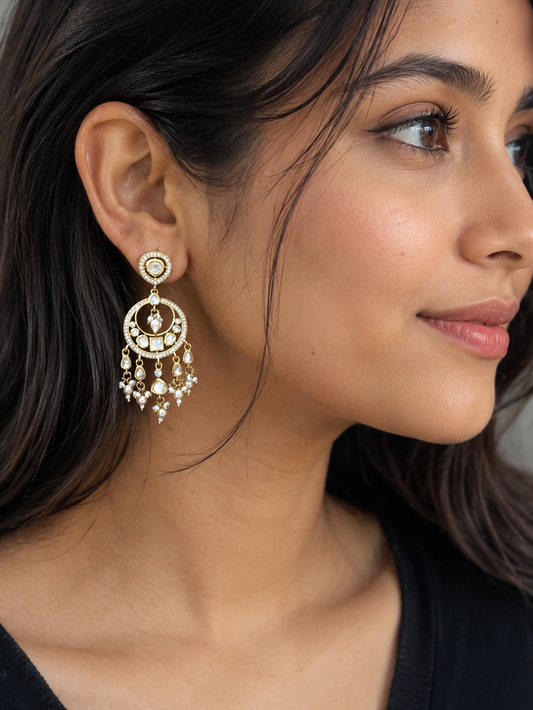 Noor Pearl Drop Earrings