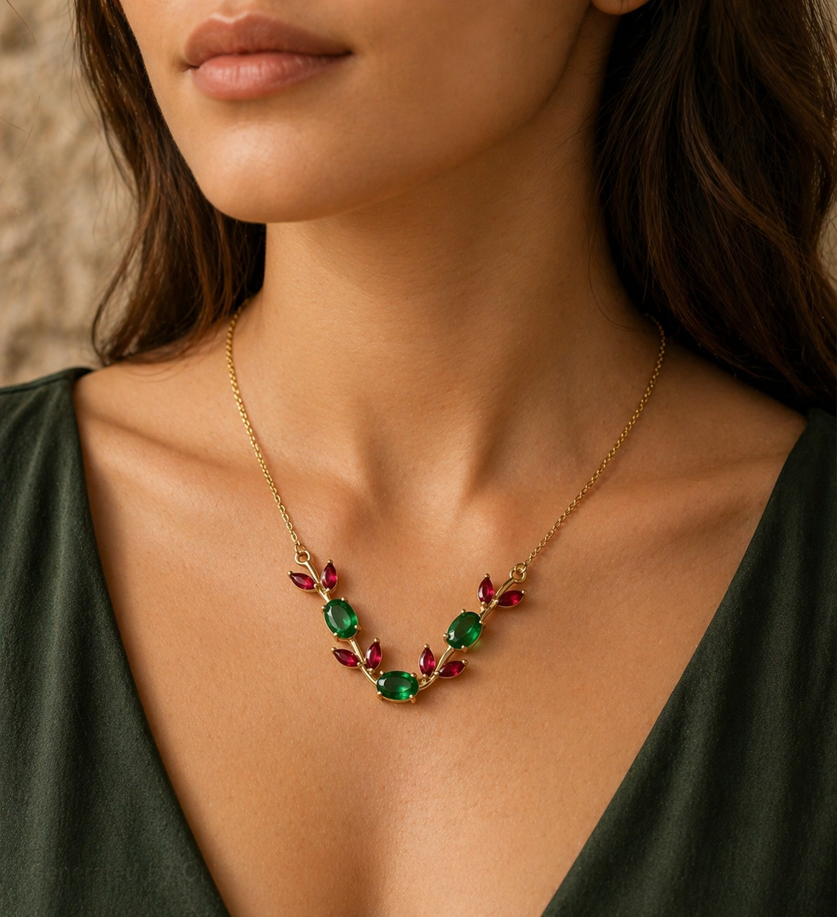 tulip grace necklace