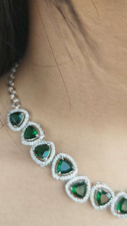 Seraphina Green Elegance Set